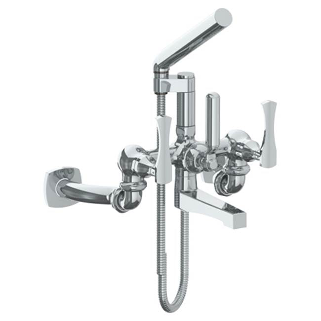 Watermark 125-5.2-BG4 Chelsea Exposed Wall Mount Bath Set