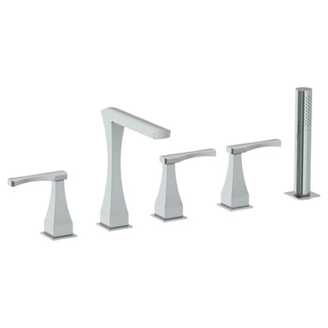 Watermark 125-8.1-BG4 Chelsea Deck Mount 5 Hole Tub Set