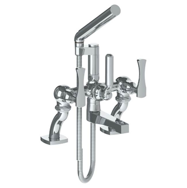 Watermark 125-8.2-BG4 Chelsea Deck Mounted Exposed Bath Set With Hand Shower