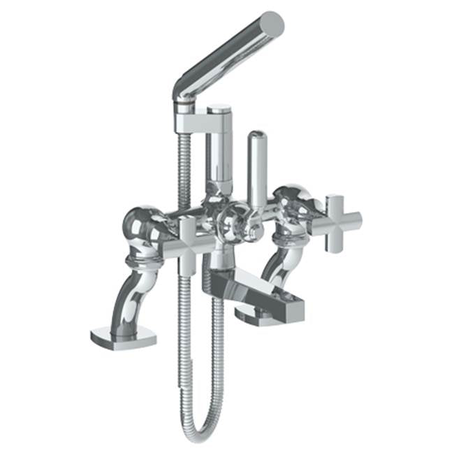 Watermark 125-8.2-BG5 Chelsea Deck Mounted Exposed Bath Set With Hand Shower