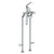 Watermark 125-8.3STP-BG5 Chelsea Floor Standing Bath Set W/ Hand Shower & Shut-Off Valves - Parent
