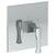 Watermark 125-P80-BG4 Chelsea Wall Mounted Pressure Balance Shower Trim 7" Diameter