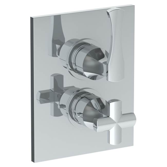 Watermark 125-T20-BG4 Chelsea Wall Mounted Thermostatic Shower Trim With Built-In Control 7-1/2"