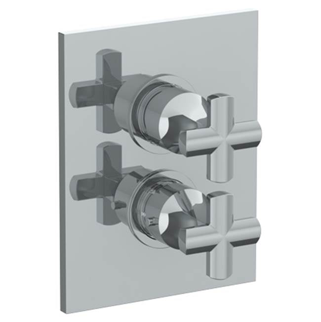Watermark 125-T20-BG5 Chelsea Wall Mounted Thermostatic Shower Trim With Built-In Control 7-1/2