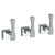 Watermark 125-WTR3-BG4 Chelsea Wall Mounted 3-Valve Shower Trim