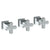 Watermark 125-WTR3-BG5 Chelsea Wall Mounted 3-Valve Shower Trim - Parent
