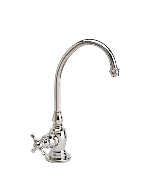 Waterstone 1250H Hampton Hot Only Filtration Faucet - Cross Handle