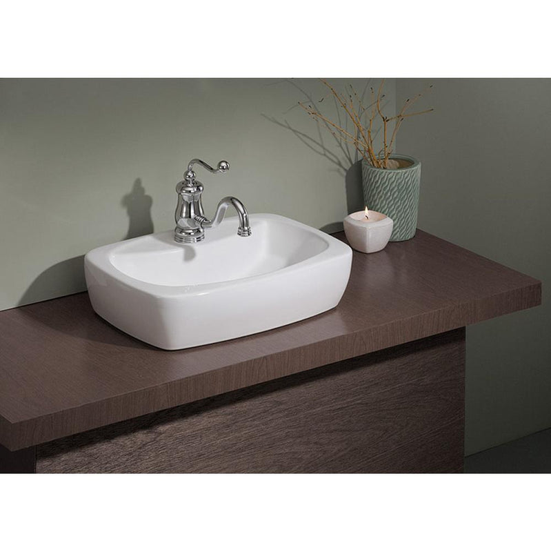 Cheviot 1270-WH-1 Specialty Thema Vessel Sink  - White