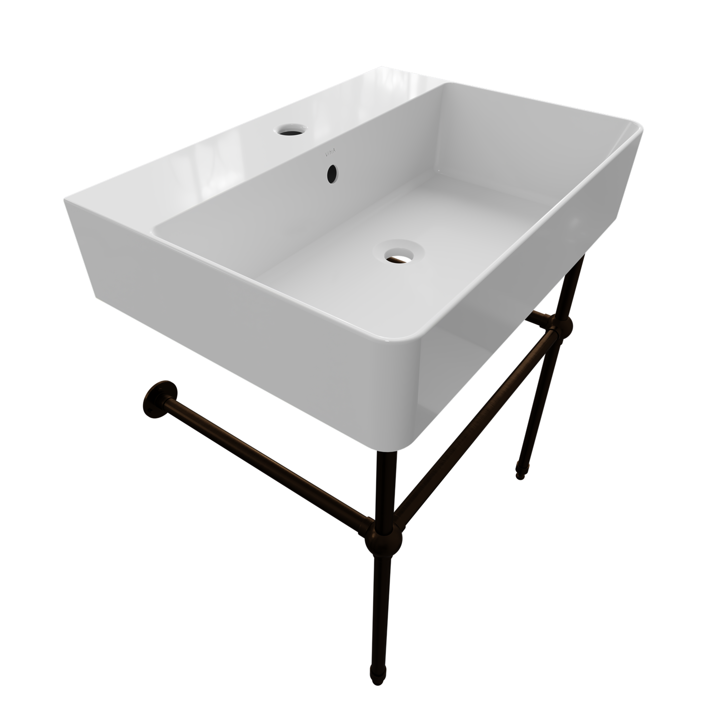 Cheviot 1295-WH-1/575 Square Nuo 2 Console - Parent