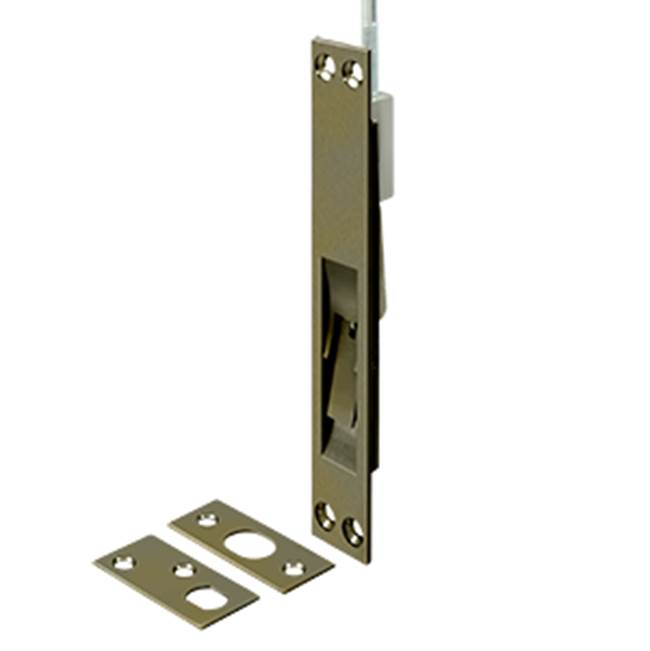 Deltana 12EFB 12, 18, 24 and 39 Extension Flush Bolt, Solid Brass