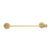 Emtek 2802100 Brass Modern Towel Bar , Small Disk Rosette , 18"