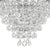 Crystorama 130 Calypso 3 Light Crystal Teardrop Mini Chandelier - Parent