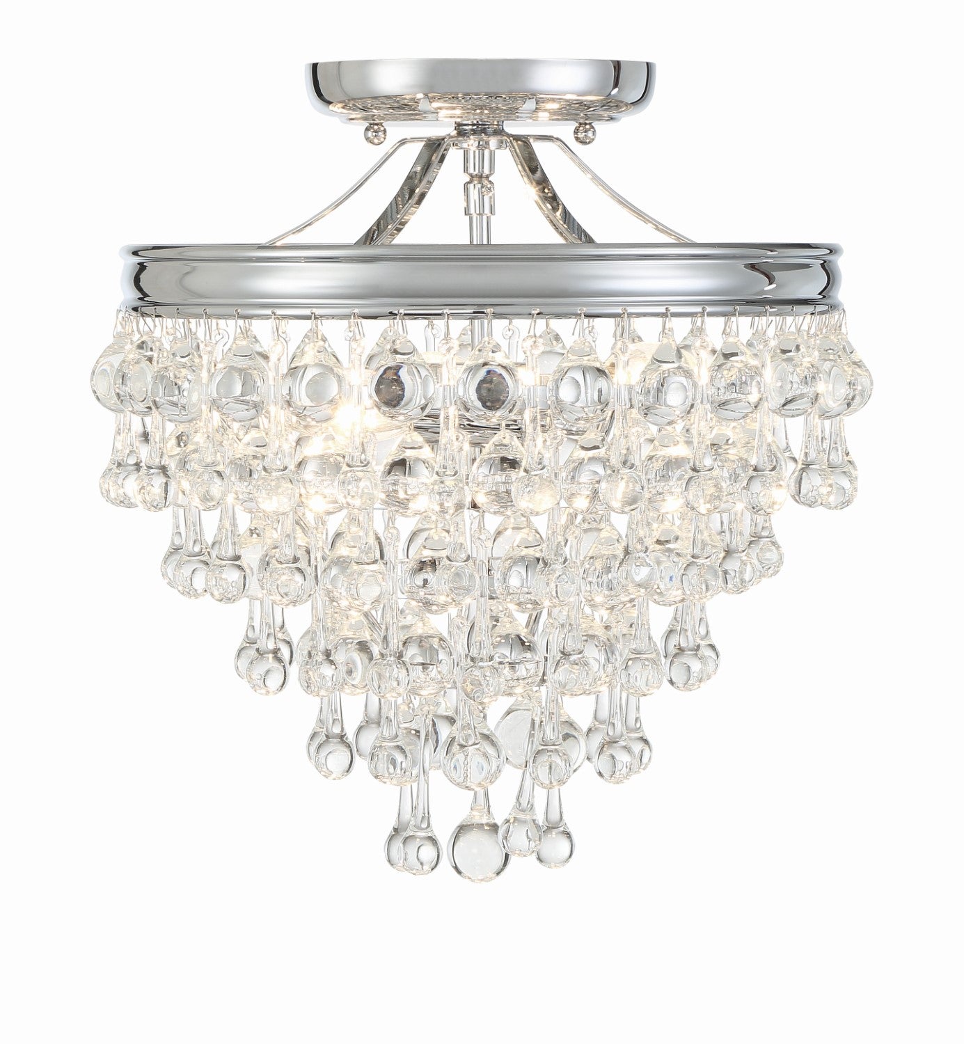 Crystorama 130_CEILING Calypso 3 Light Ceiling Mount - Parent