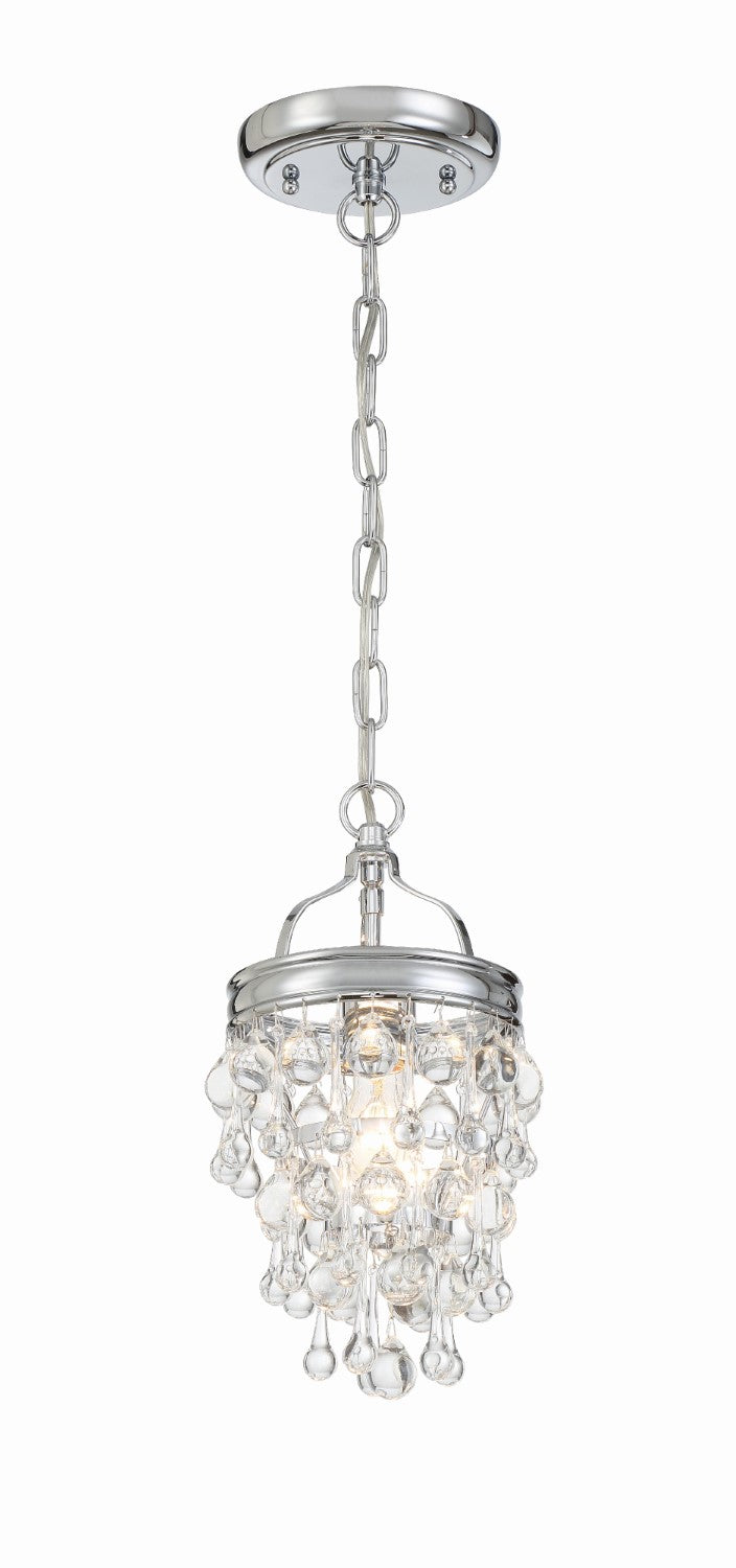 Crystorama 131 Calypso 1 Light Crystal Teardrop Mini Chandelier - Parent