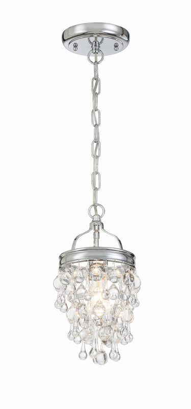 Crystorama 131 Calypso 1 Light Crystal Teardrop Mini Chandelier - Parent