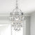 Crystorama 131 Calypso 1 Light Crystal Teardrop Mini Chandelier
