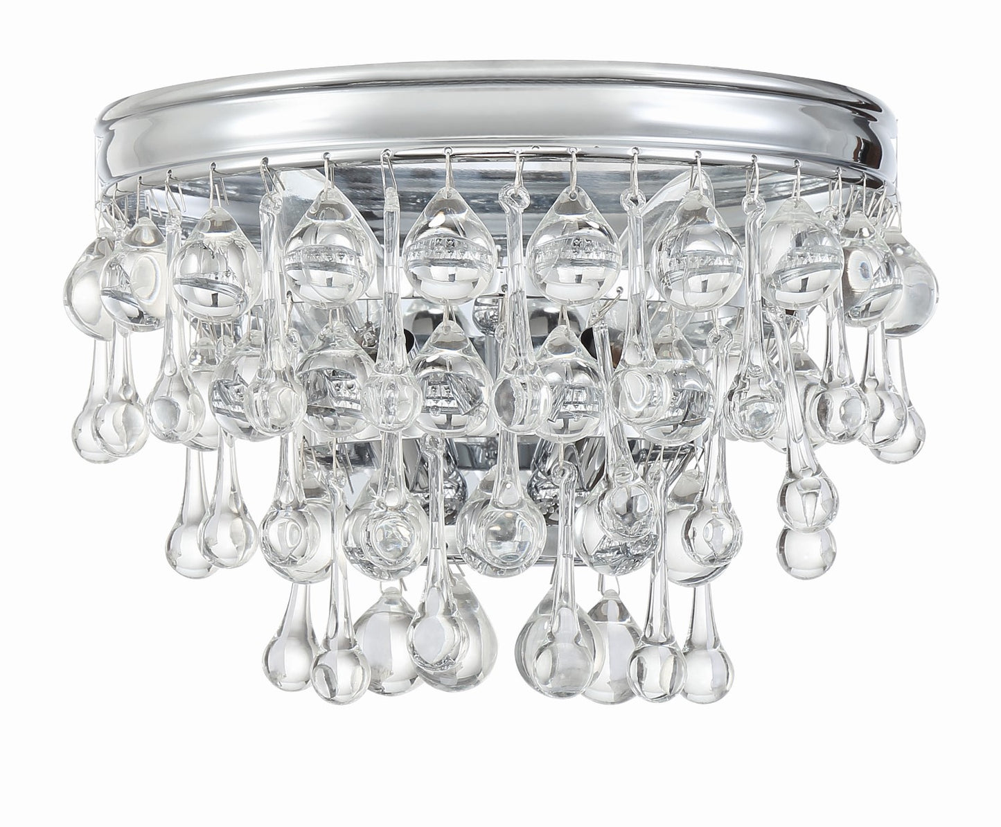 Crystorama 132 Calypso 2 Light Crystal Teardrop Wall Mount - Parent