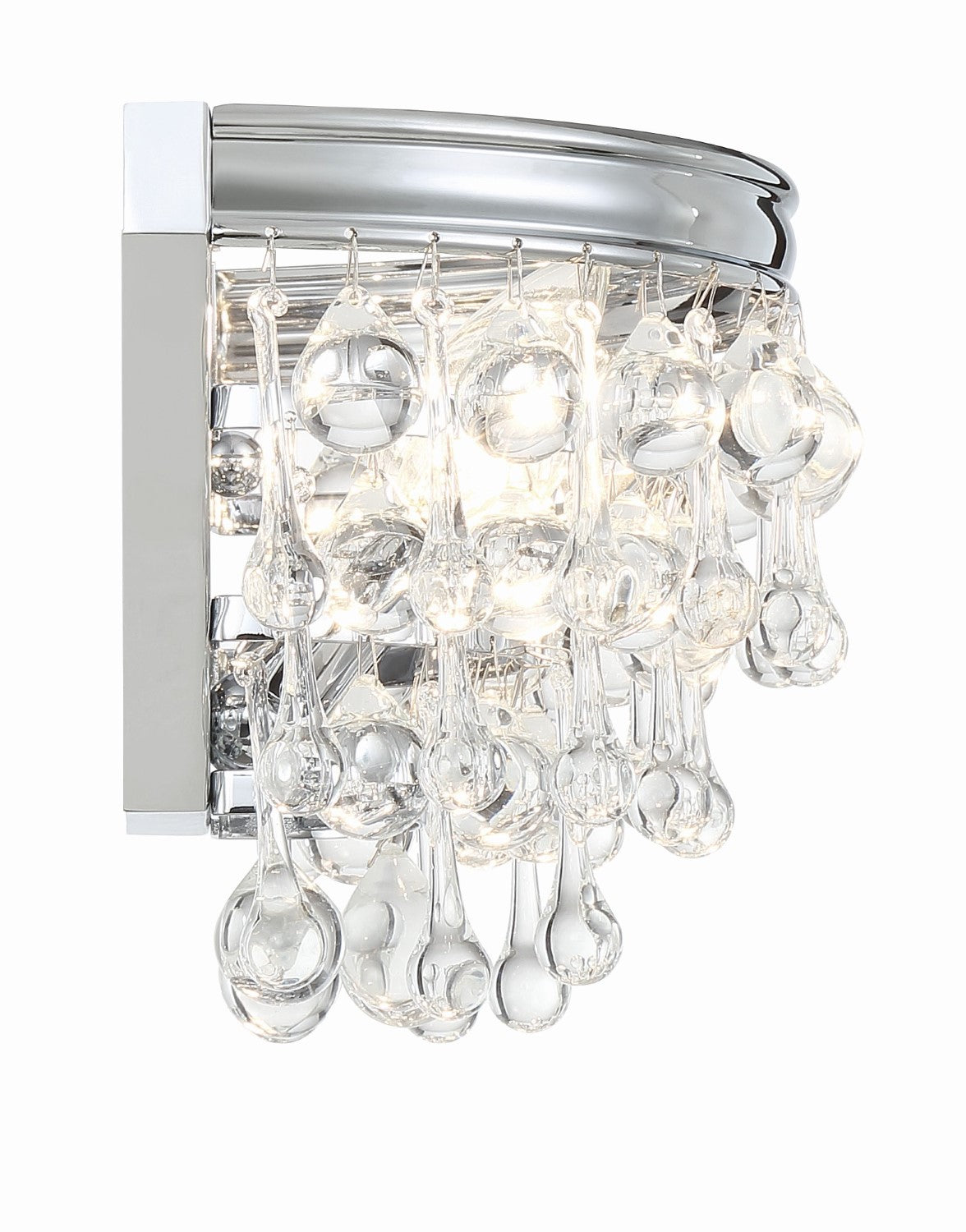 Crystorama 132 Calypso 2 Light Crystal Teardrop Wall Mount - Parent