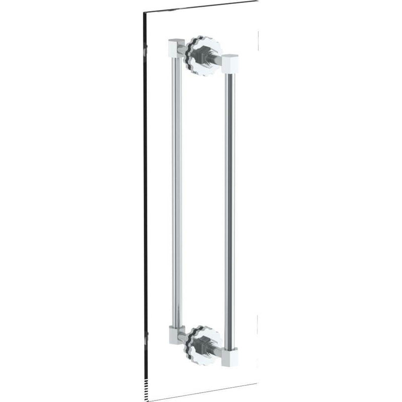 Watermark 133-0.1-12DDP James 12" Double Shower Door Pull/ Glass Mount Towel Bar - Parent