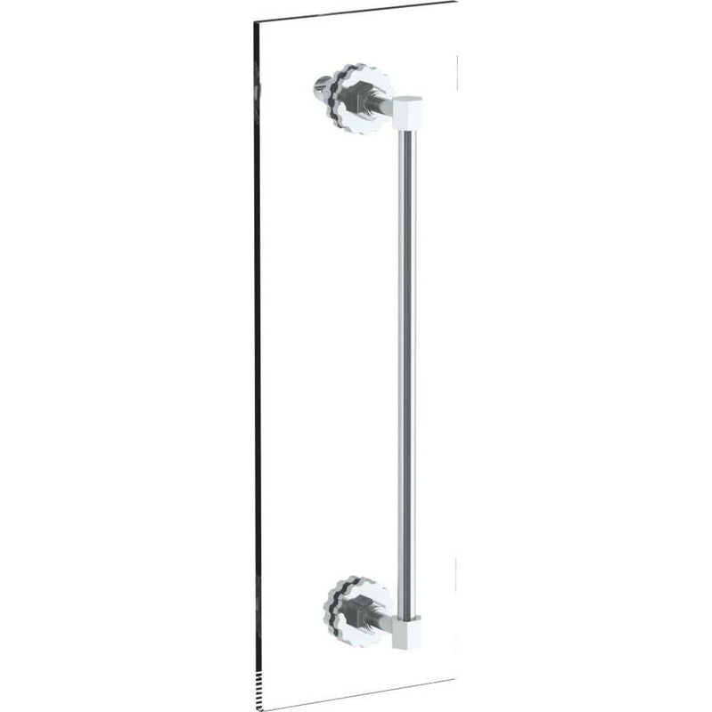 Watermark 133-0.1-6SDP James 6" Shower Door Pull With Knob/ Glass Mount Towel Bar With Hook - Parent