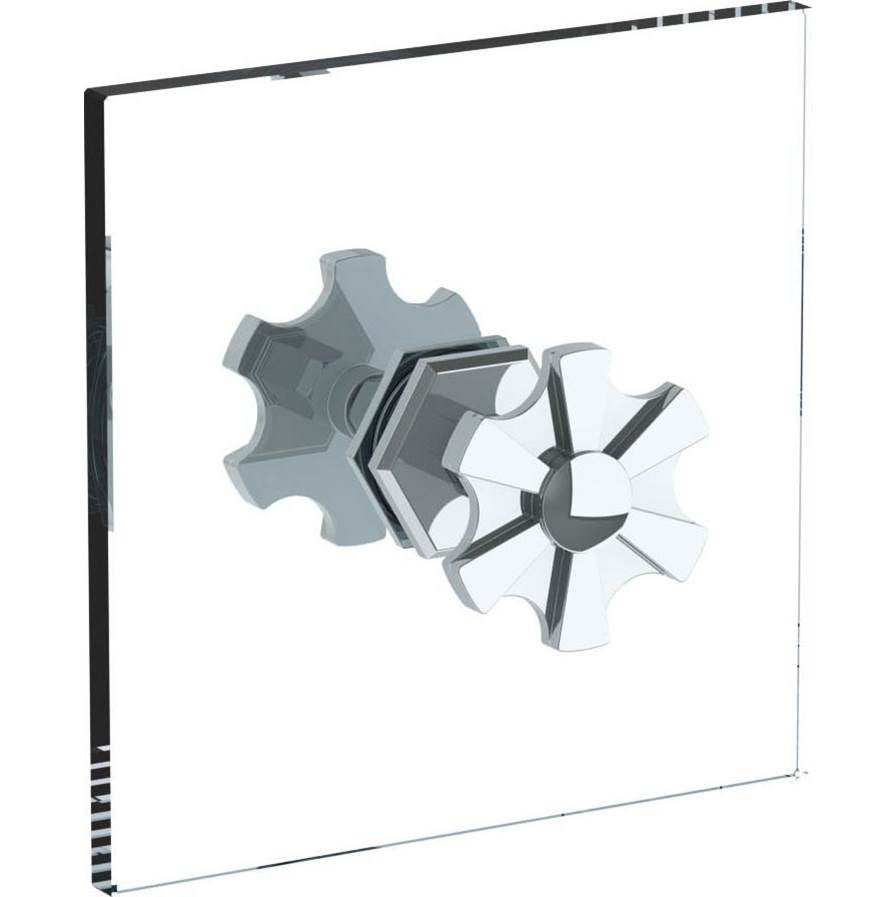 Watermark 133-0.5.1DDP James Double Shower Door Knob/ Glass Mount Hook - Parent