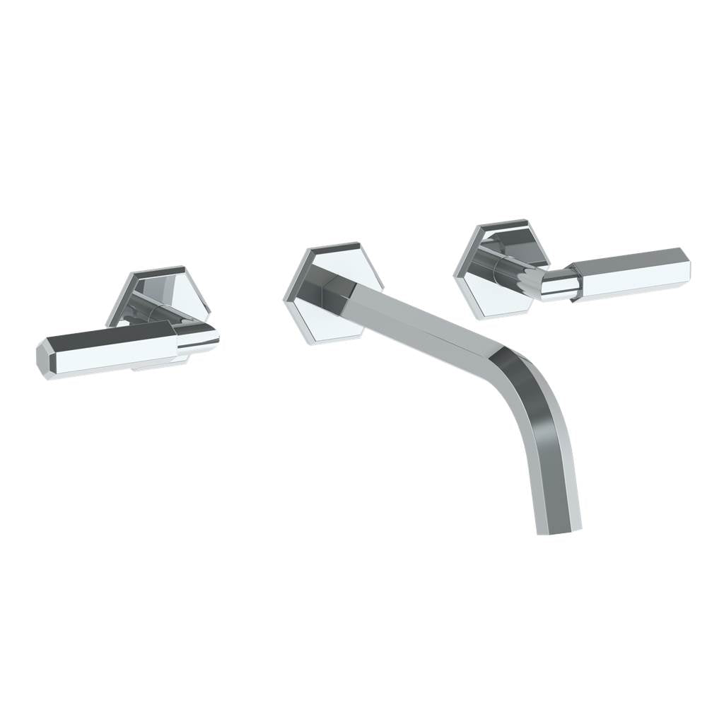 Watermark 133-2.2-JA4 Wall Mounted 3 Hole Lavatory Set With 8 1/2" Ctc Spout - Parent