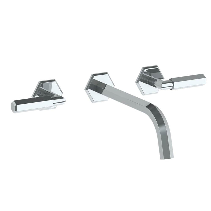 Watermark 133-2.2-JA4 Wall Mounted 3 Hole Lavatory Set With 8 1/2" Ctc Spout - Parent