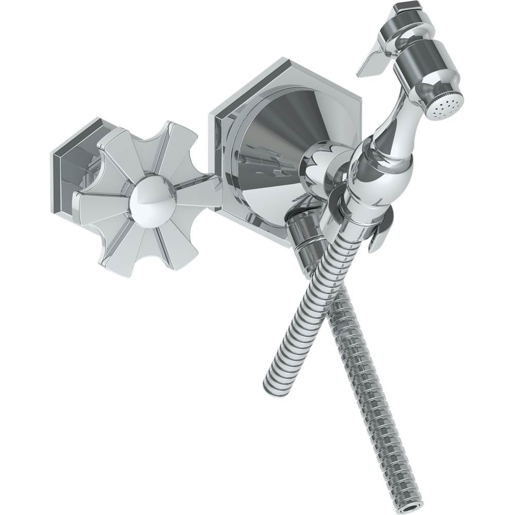 Watermark 133-4.4-JA6 Wall Mounted Bidet Spray Set & Progressive Mixer With 49" Hose - Parent