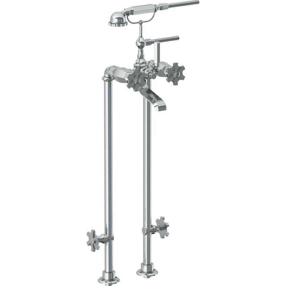 Watermark 133-8.3STP-JA6 Floor Standing Bath Set With Hand Shower And Shut-Off Valves - Parent