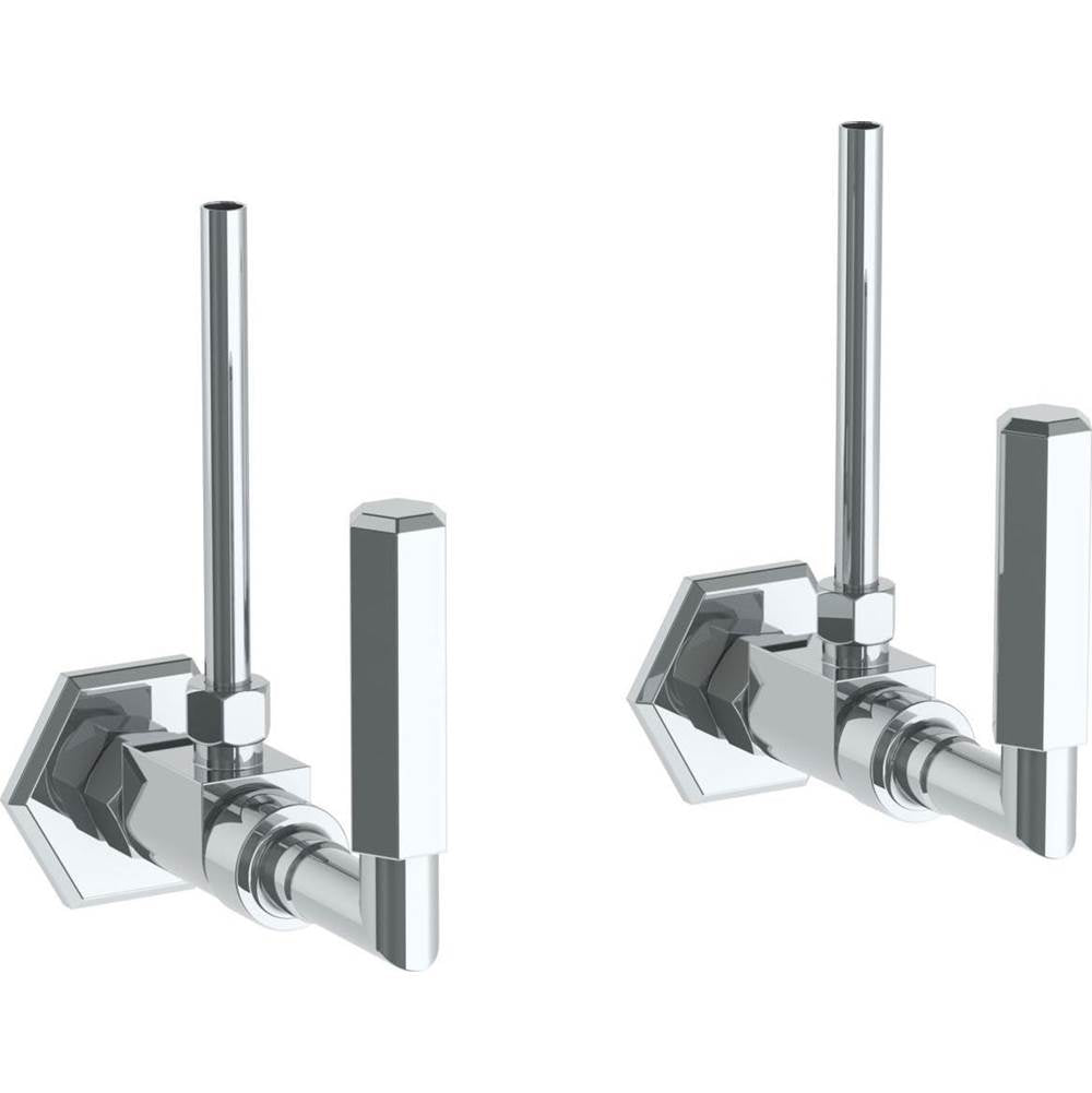 Watermark 133-MAS1-JA4 Lavatory Angle Stop Kit -1/2" Compression X 3/8" Od Compression - Parent