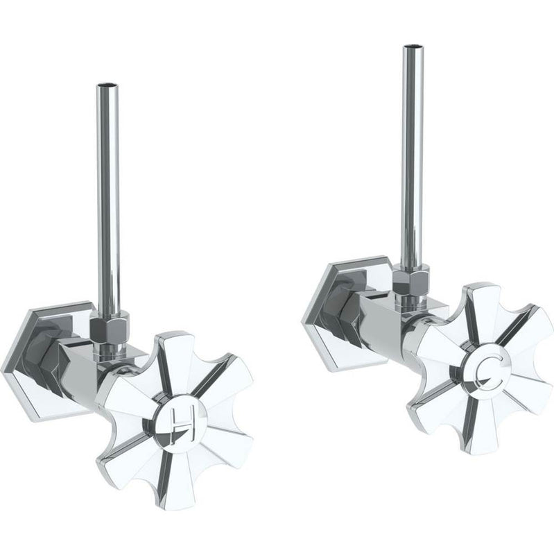 Watermark 133-MAS1-JA6 Lavatory Angle Stop Kit -1/2" Compression X 3/8" Od Compression - Parent
