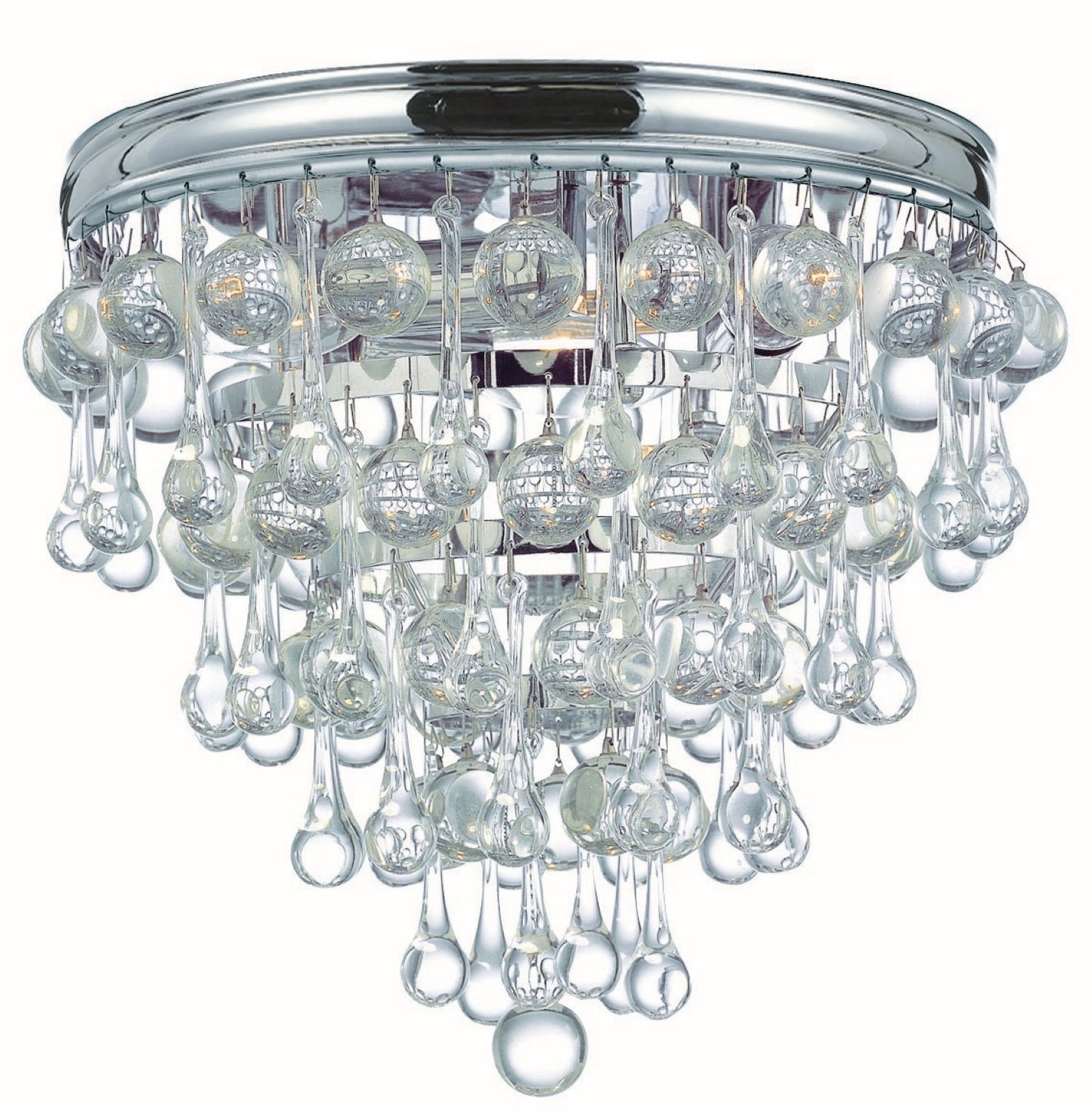 Crystorama 135 Calypso 3 Light Ceiling Mount - Parent