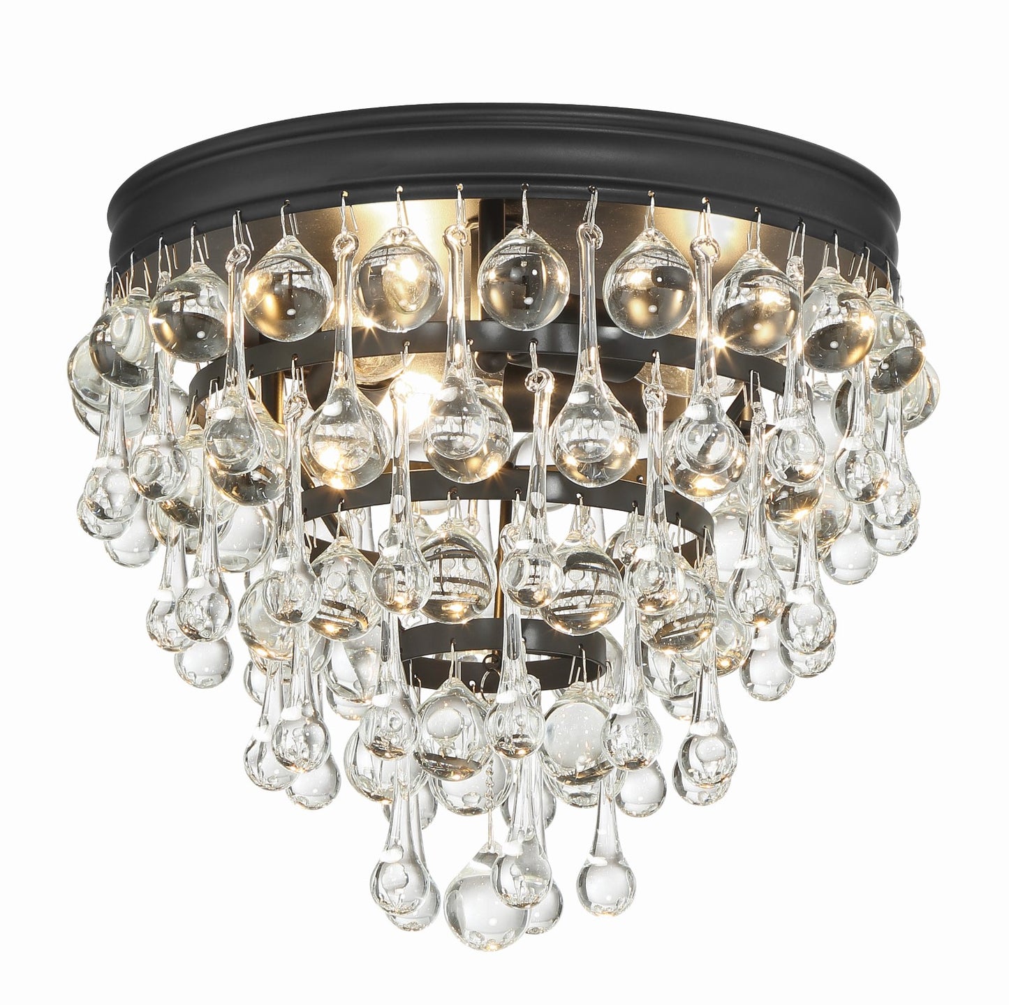 Crystorama 135 Calypso 3 Light Ceiling Mount