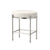 Gatco Oval White Leather Vanity Stool - Parent