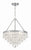 Crystorama 136 Calypso 6 Light Crystal Teardrop Chandelier - Parent