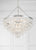 Crystorama 137 Calypso 8 Light Crystal Teardrop Chandelier