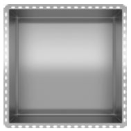 Neelnox Y-10 Series Origin Undermount Niche Installed Size 12 X 12 X 3.8