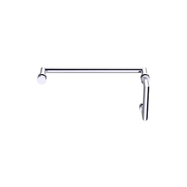 Kartners 14470818 Oslo 8" X18" Offset Shower Door Handles - Parent