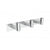 Kartners 144134-3 Oslo Triple Robe Hook Deep