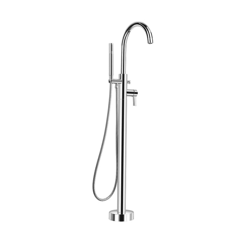 Flusso 145.1170 Freestanding Floor Mount Bathtub / Tub Filler With Hand Shower - Parent