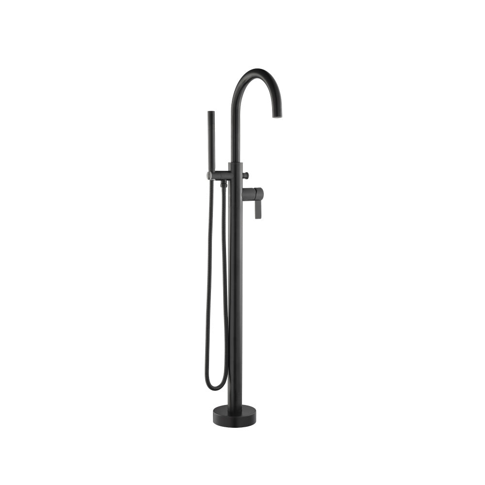Flusso 145.1170 Freestanding Floor Mount Bathtub / Tub Filler With Hand Shower