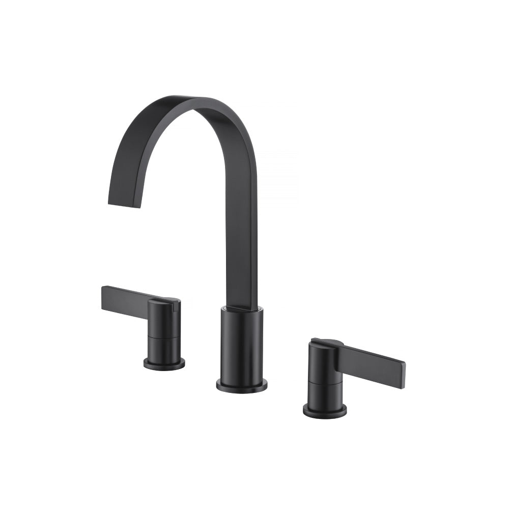 Flusso 145.2410 3 Hole Deck Mount Roman Tub Faucet