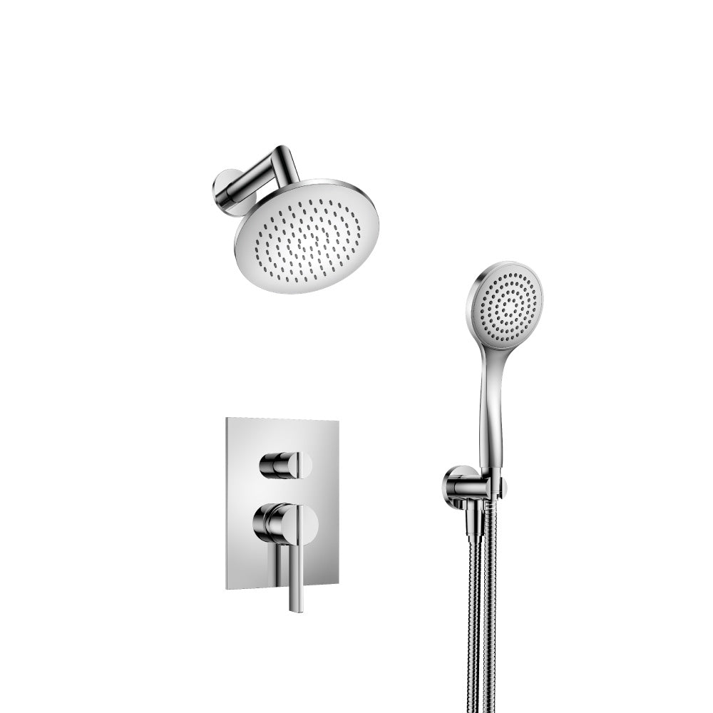 Flusso Serie 145 145.3250 Two Output Shower Set With Shower Head And Hand Held - Parent