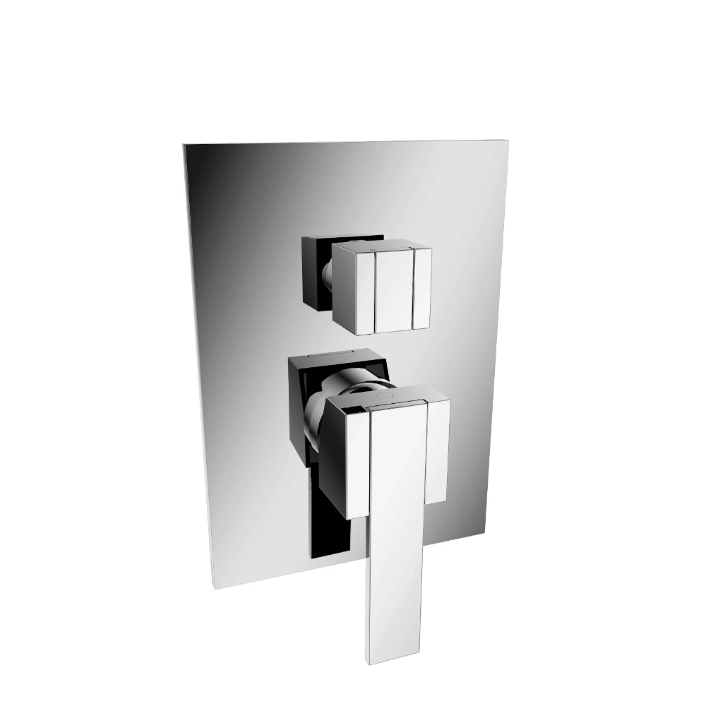 Flusso Serie 150 150.2100TCP Tub / Shower Trim - 2-Output - Chrome