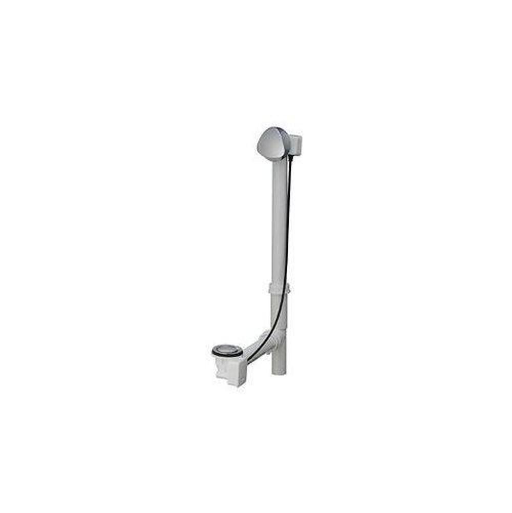 Geberit 150-156 Bathtub Drain With Turncontrol Handle Actuation, Rough-In Unit 17-24 Pp With Ready-To-Fit-Set Trim Kit - Parent