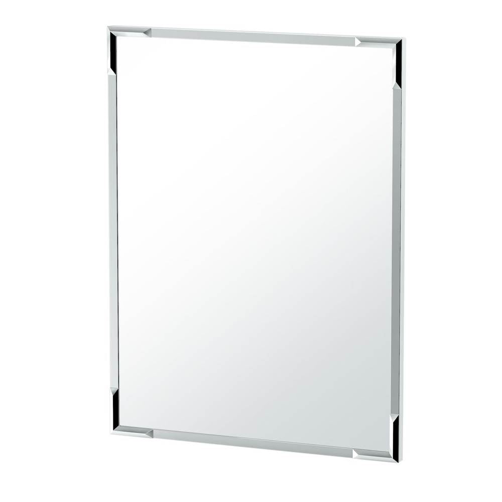 Gatco Faceted Flush Mount 32.5H Rectangle Mirror