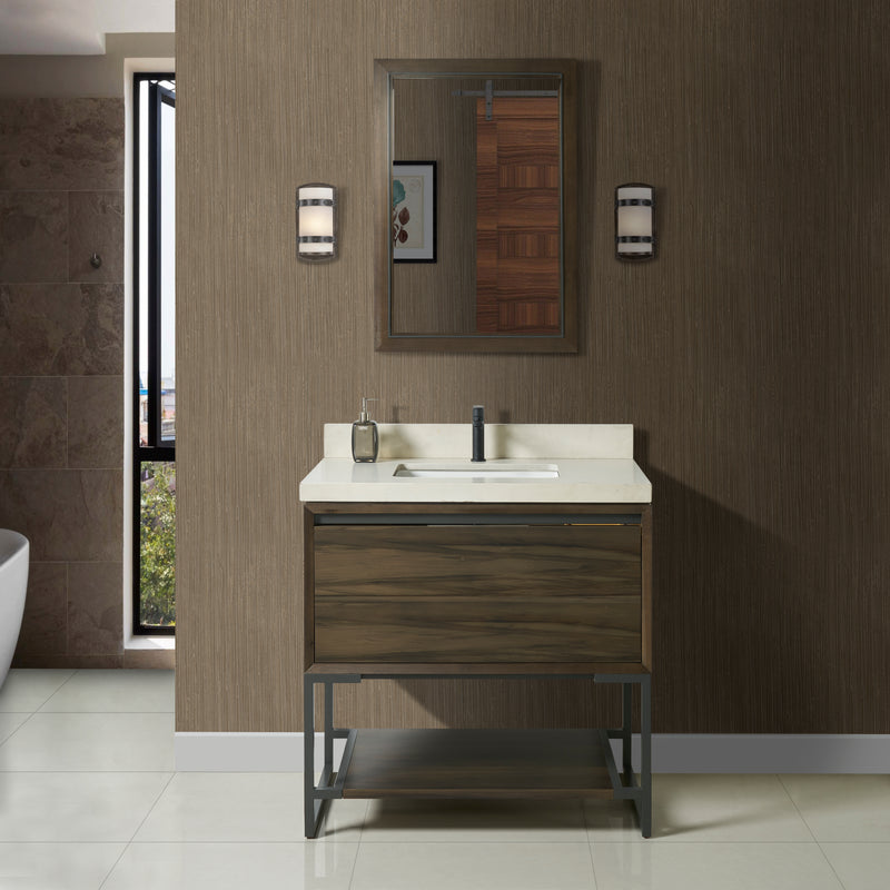 Fairmont 1545-V36 M4 36" Freestanding Vanity Smoke