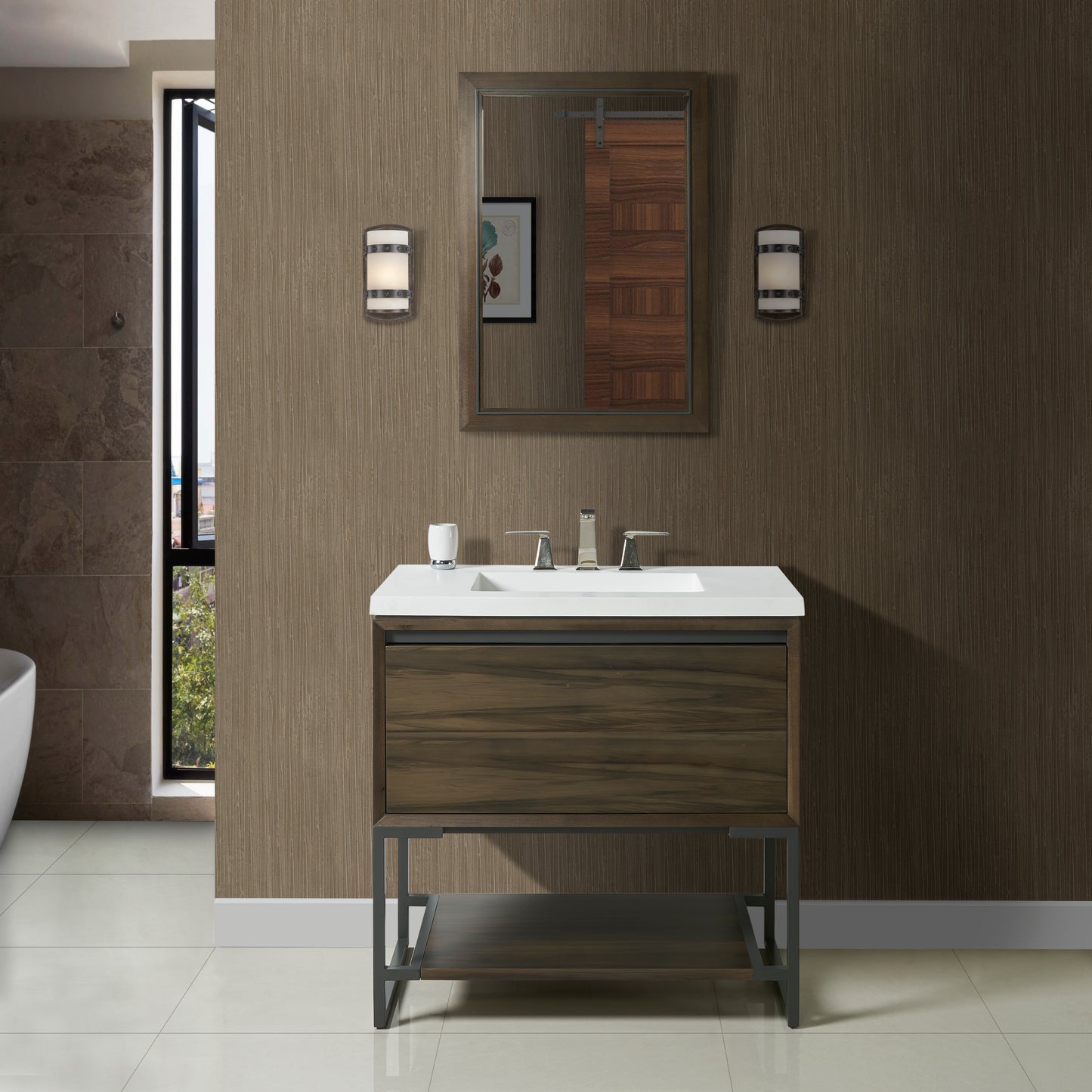 Fairmont 1545-V36 M4 36" Freestanding Vanity Smoke