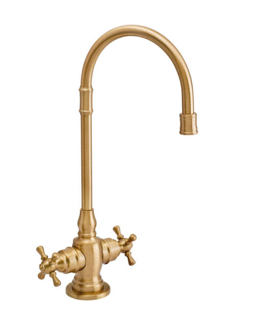 Waterstone 1552 Pembroke Bar Faucet - Cross Handles