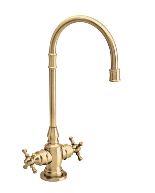 Waterstone 1552 Pembroke Bar Faucet - Cross Handles